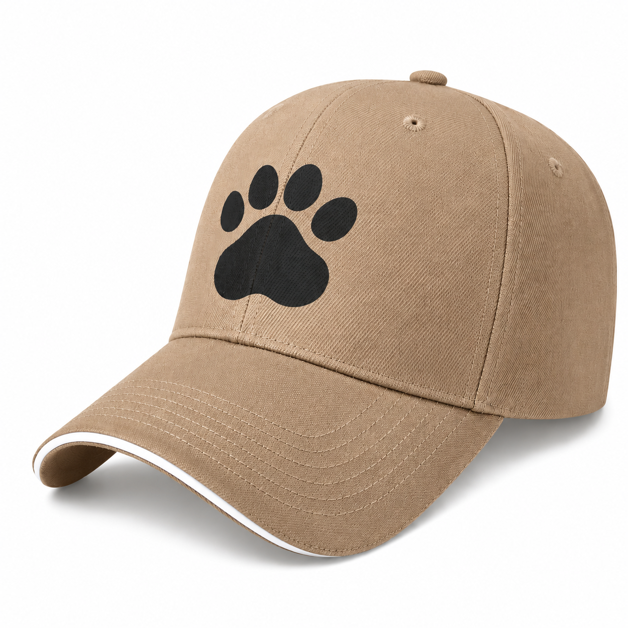 Dog Paw Snapback Cap – 8 Colours | One Size | 100% Cotton