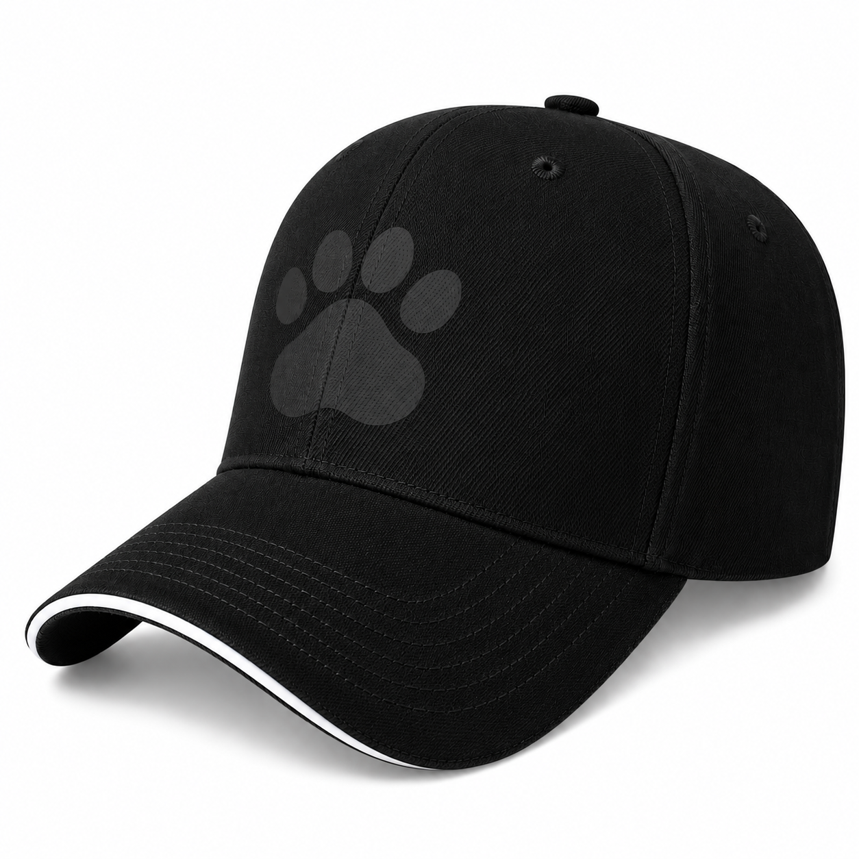 Dog Paw Snapback Cap – 8 Colours | One Size | 100% Cotton