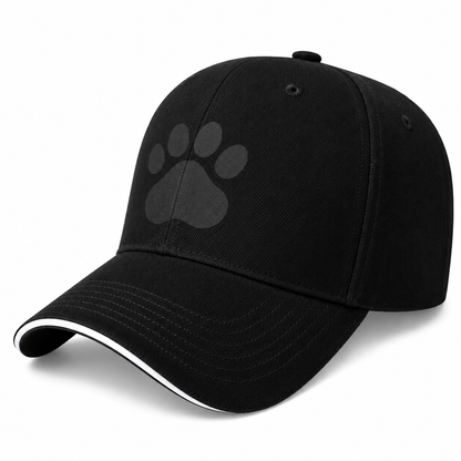 Dog Paw Snapback Cap – 8 Colours | One Size | 100% Cotton