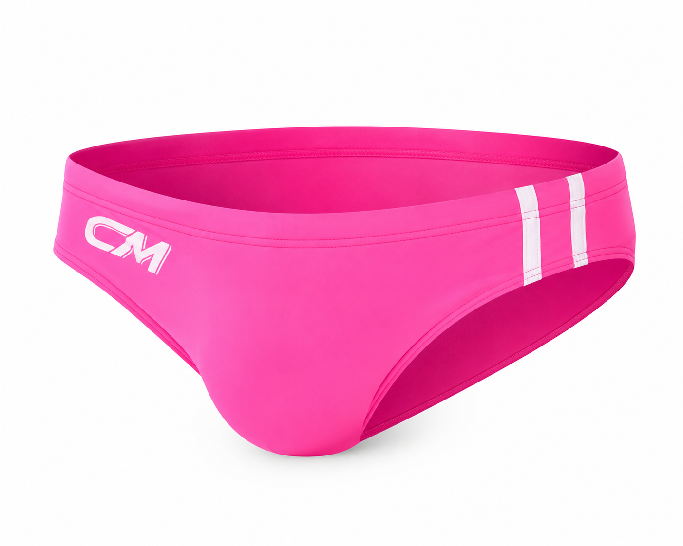Low-Rise Swim Briefs – 5 Colours | M–3XL | Nylon & Spandex