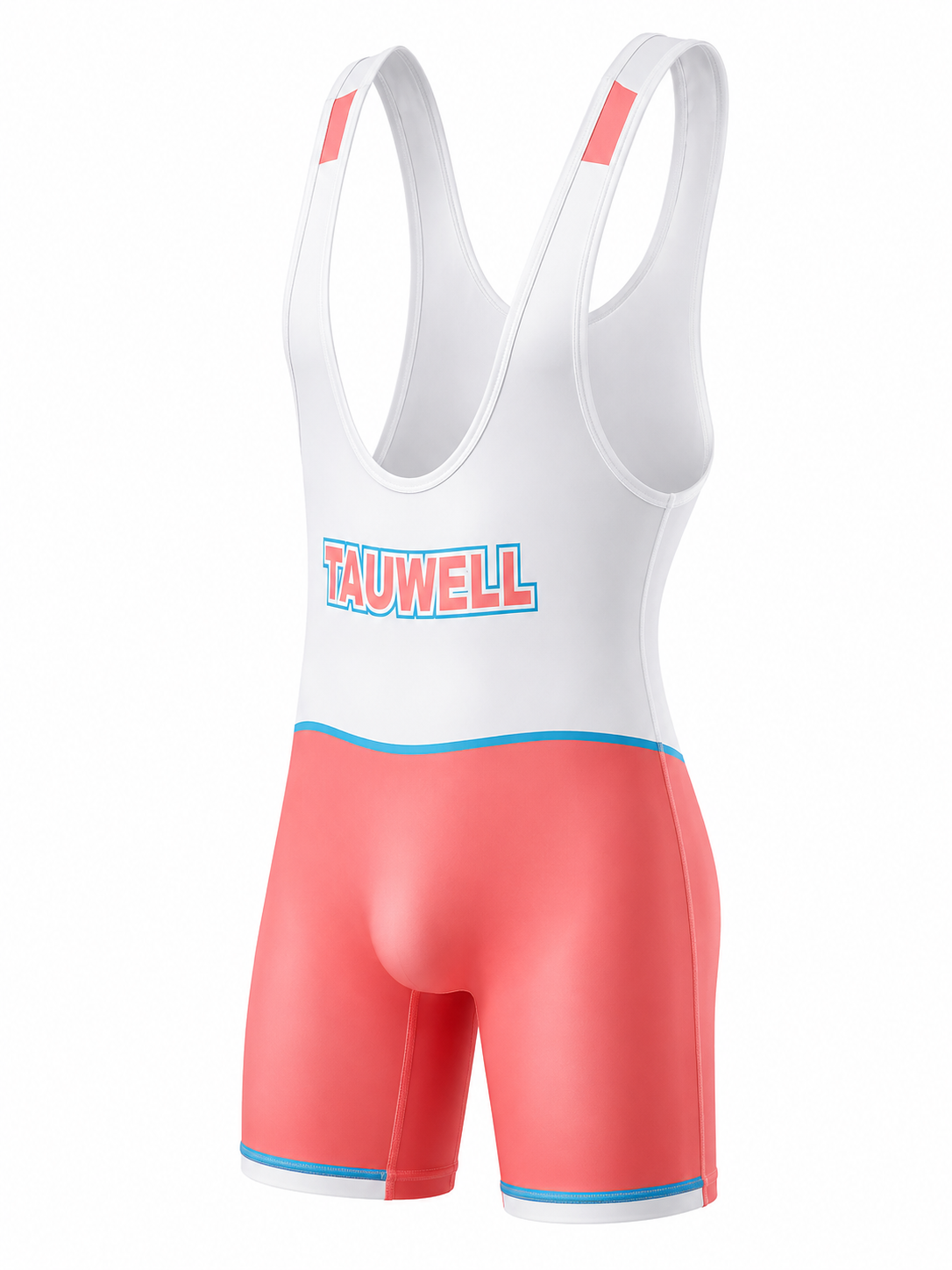 Wrestling Suit – Light Blue/White & Pink/White | M–2XL | Polyester & Lycra