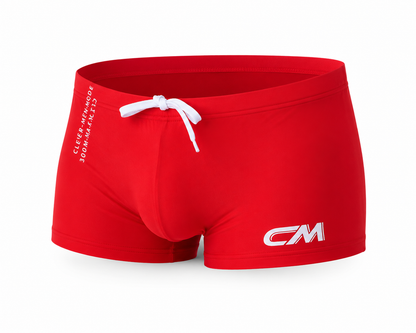 Swim Boxer Shorts – 5 Colours | M–3XL | Nylon & Spandex