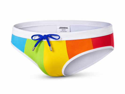 Swimbrief – With or Without Pad | M–2XL | Polyester & Lycra