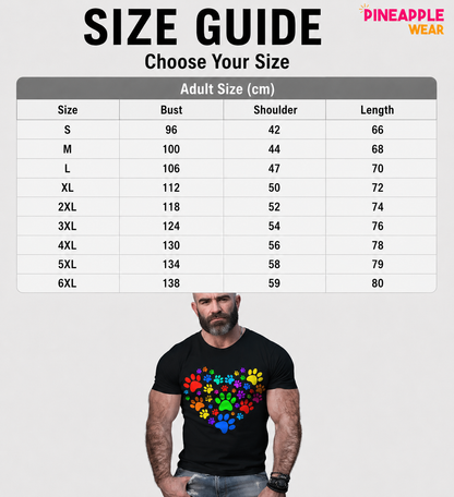 Bear Graphic T-Shirt – 14 Styles | S–6XL | Polyester