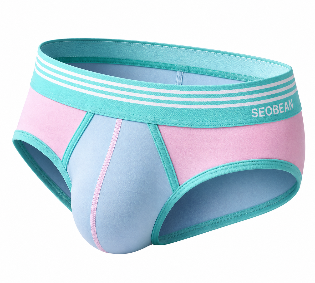 Gradient Low-Rise Briefs – 4 Colours | M–2XL | Polyester & Elastane