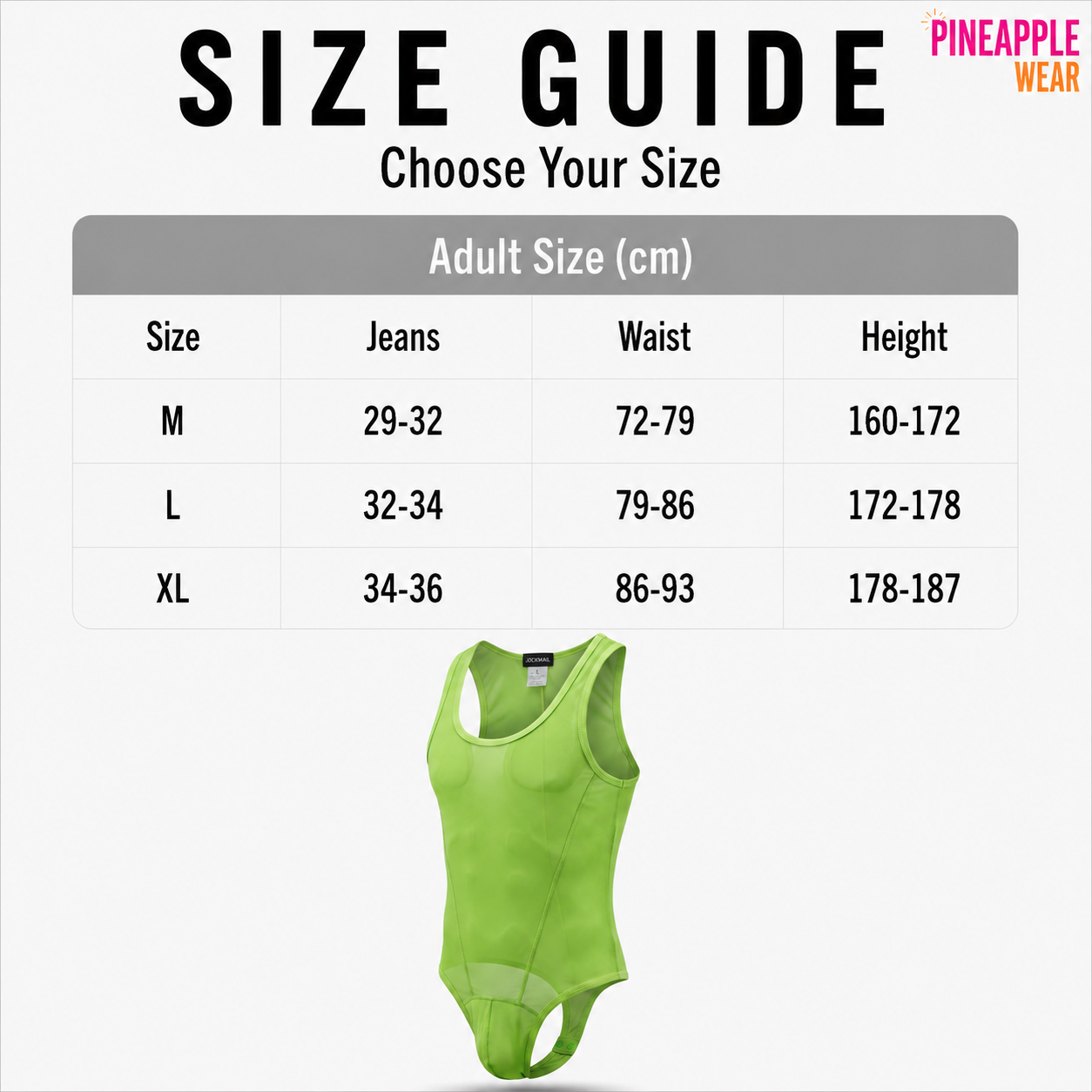 Jockmail Mesh Bodysuit Jockstrap – 6 Colours | M–XL | Nylon & Elastane