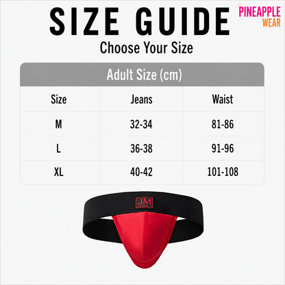 Low-Waist Thong – 5 Colours | M–XL | Nylon & Lycra