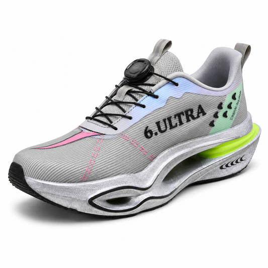 Air Cushion Running Sneaker | Breathable Mesh | Grey  | EU 35–44