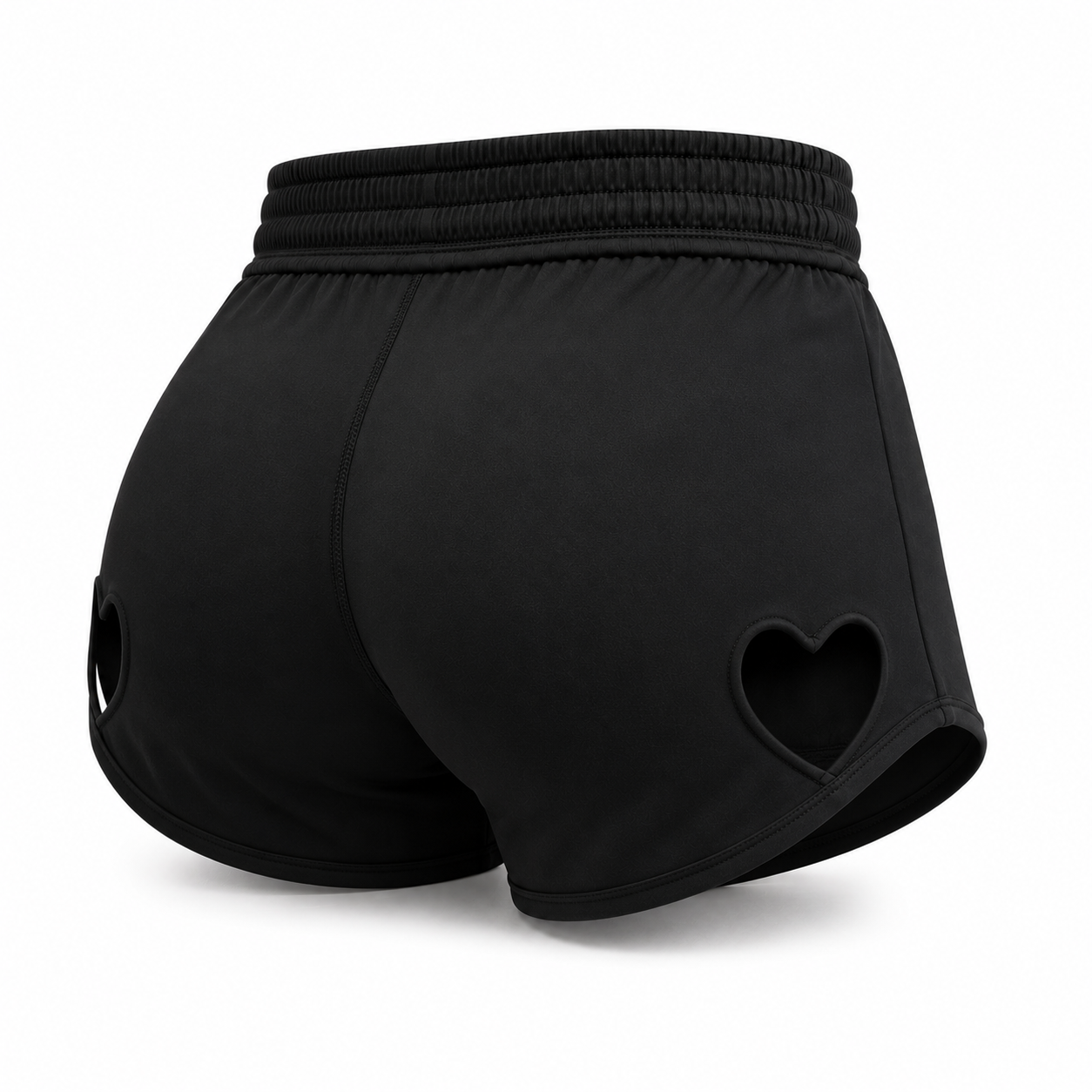 Men's Hollow-Out Heart Shorts – Sexy Oversize Streetwear | S–5XL
