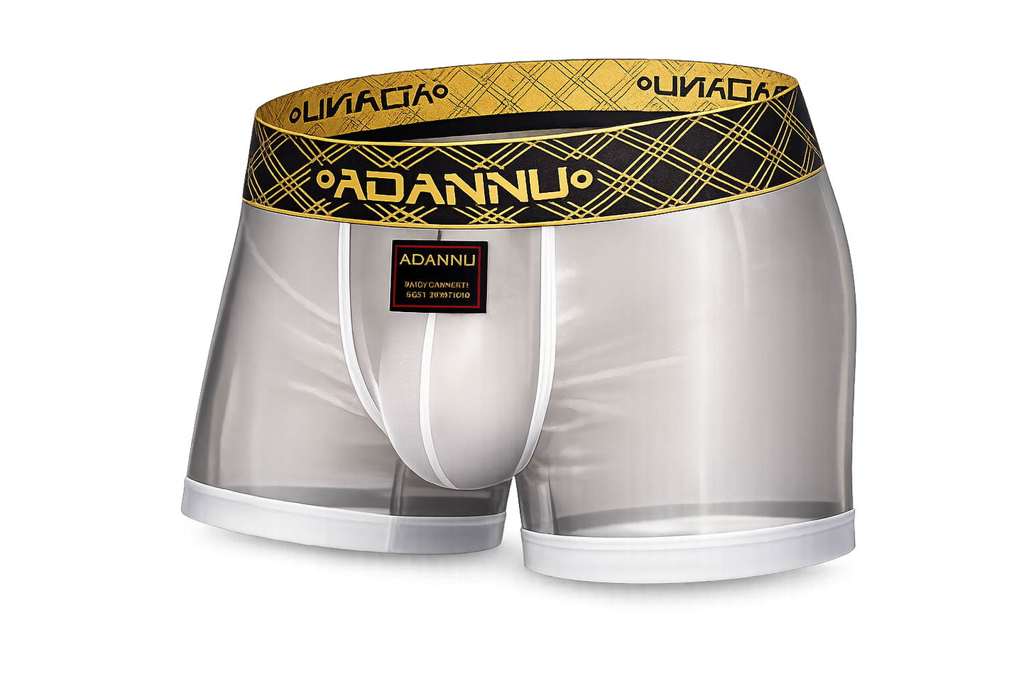 Ultra-Thin Transparent Short – 3 Colours | M–2XL | Nylon & Lycra