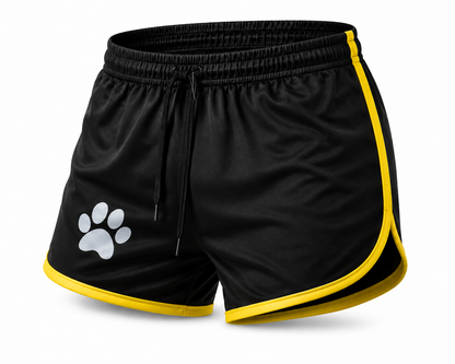Breathable Mesh Shorts with Paw Print – 17 Colours | Sizes by Weight | M–XXL