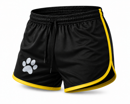 Breathable Mesh Shorts with Paw Print – 17 Colours | Sizes by Weight | M–XXL