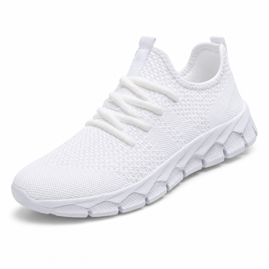 Lightweight Mesh Sneakers | White | EU 35–48