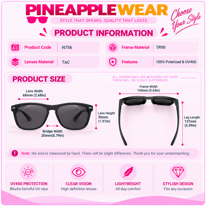 Oversized Sport Sunglasses – 7 Colours | One Size | TR-90 & TAC