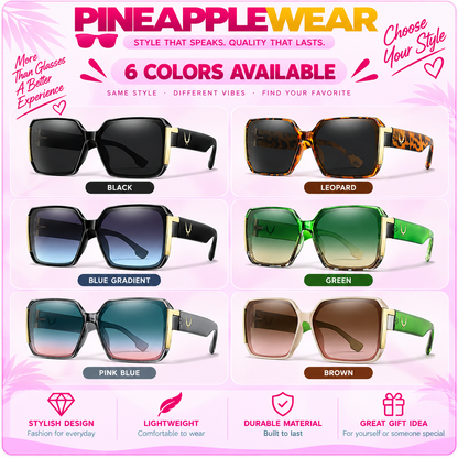 Square Sunglasses – 6 Styles | One Size | UV Protection