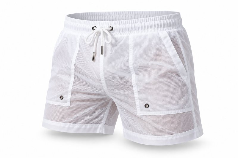 Translucent Board Short – 5 Colours | M–2XL | 100% Nylon