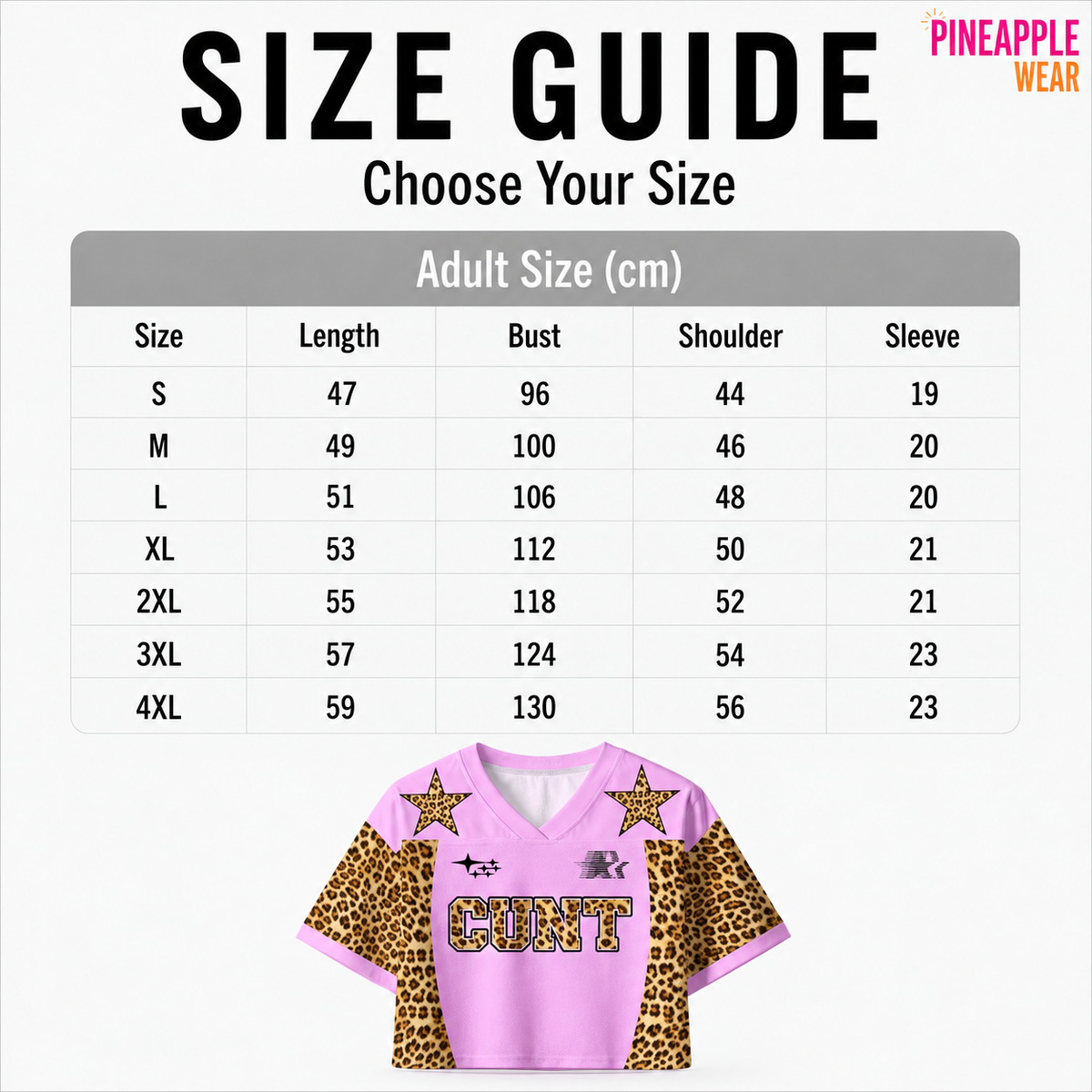 3D Print Mesh Crop Top – Cunt | S–4XL | 100% Polyester