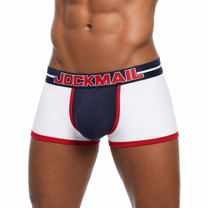 Push-Up Boxer Brief – Removable Sponge Cups | 5 Colours | M–2XL | Cotton