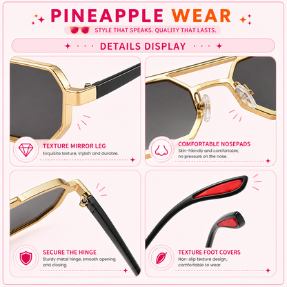 Photochromic Square Sunglasses – UV400 | 7 Colours | TAC Lens