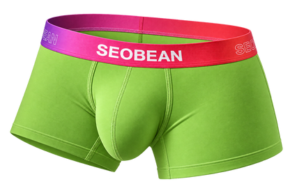 Cotton Boxer Briefs – 4 Colours | M–2XL | Gradient Waistband