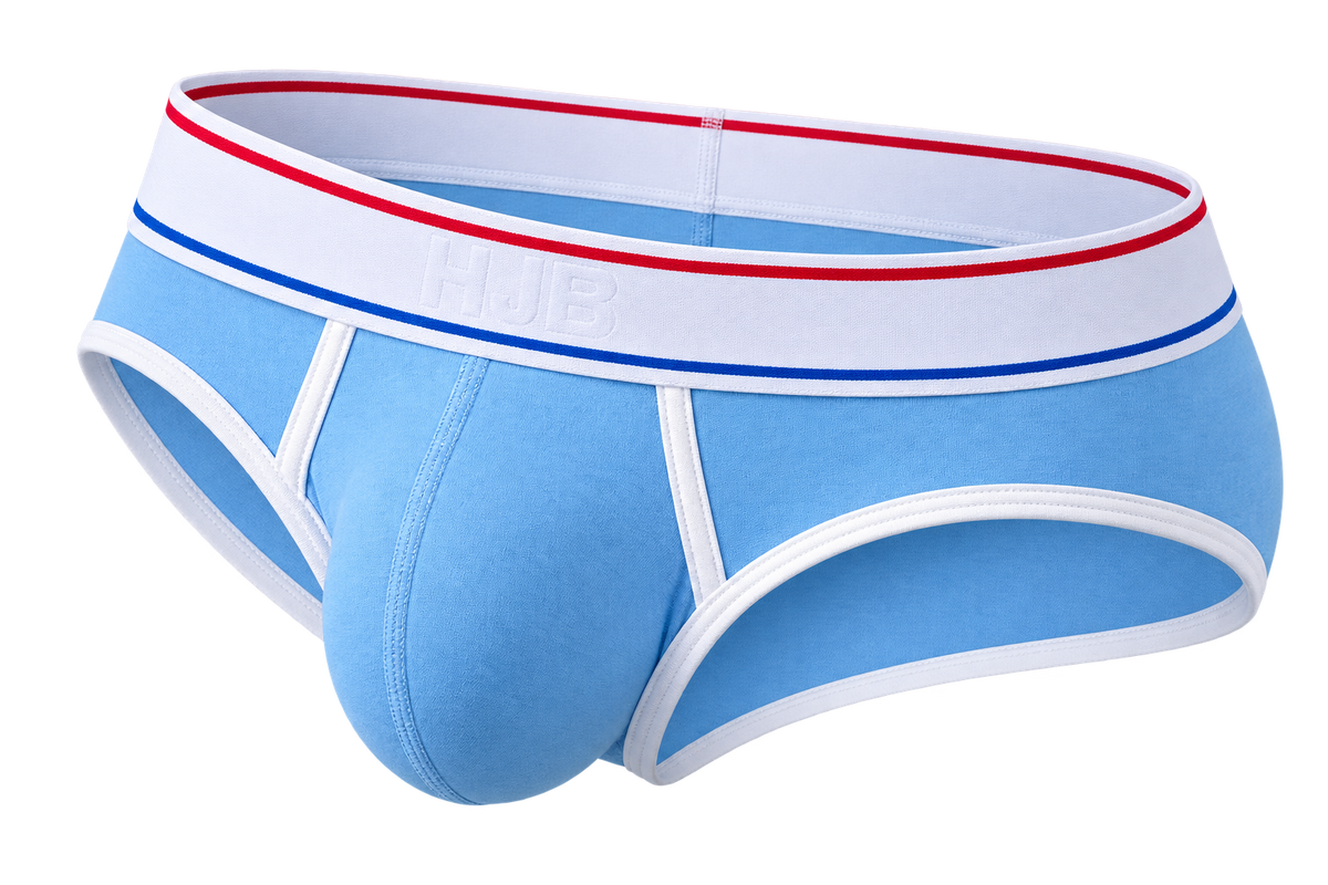 Low-Rise Bikini Brief – 6 Colours | M–2XL | Cotton & Spandex