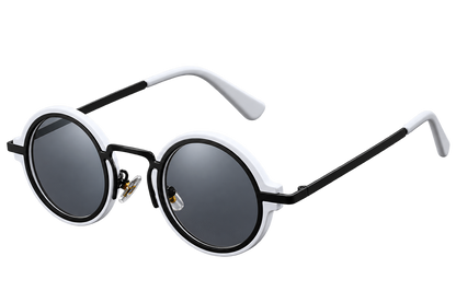 Photochromic Round Sunglasses – UV400 | 6 Colours | Alloy Frame