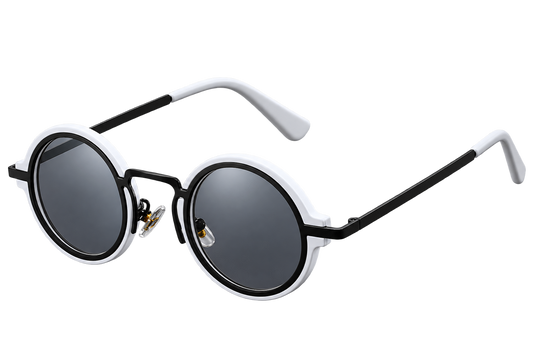 Photochromic Round Sunglasses – UV400 | 6 Colours | Alloy Frame