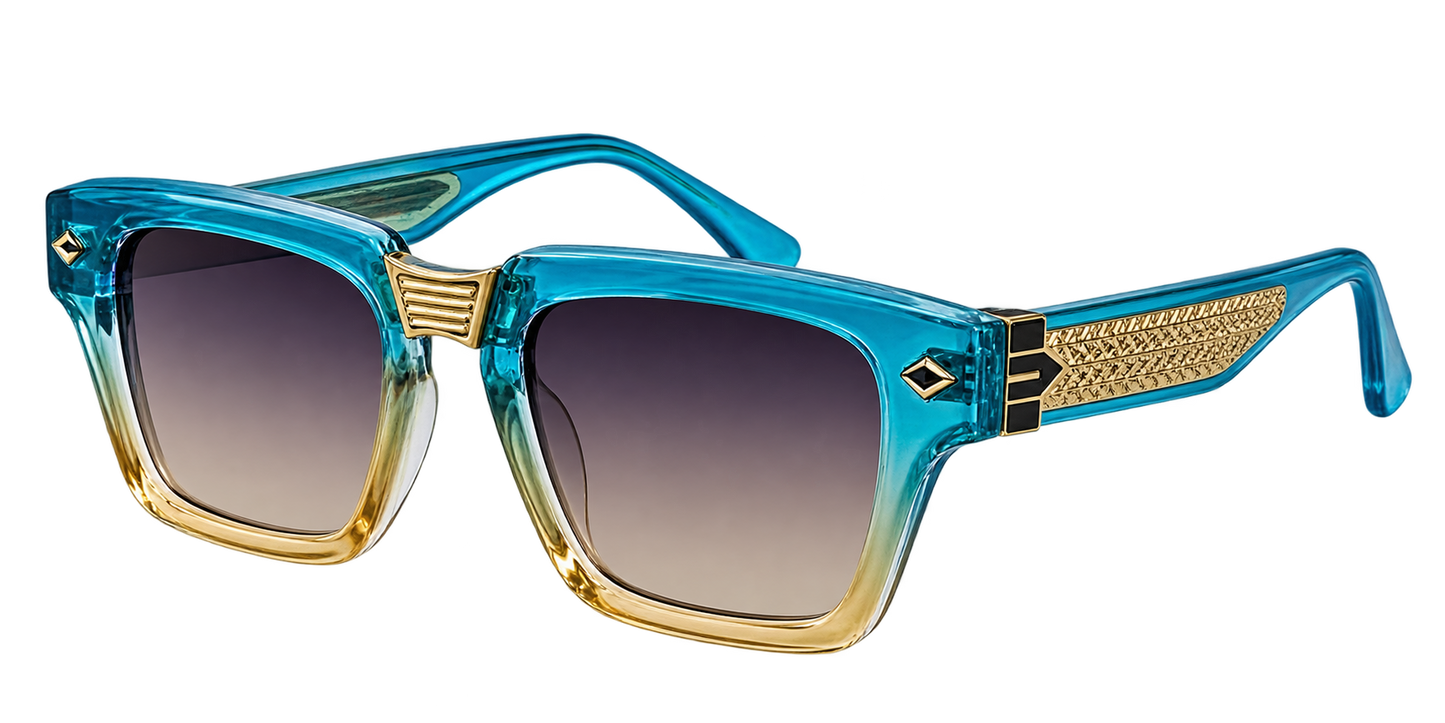Oversized Square Sunglasses – 6 Colours | One Size | Plastic & UV400