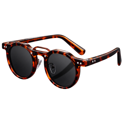 Round Double Beam Sunglasses – 5 Colours | One Size | Plastic & UV400