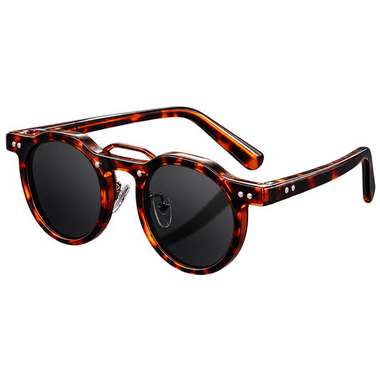 Round Double Beam Sunglasses – 5 Colours | One Size | Plastic & UV400