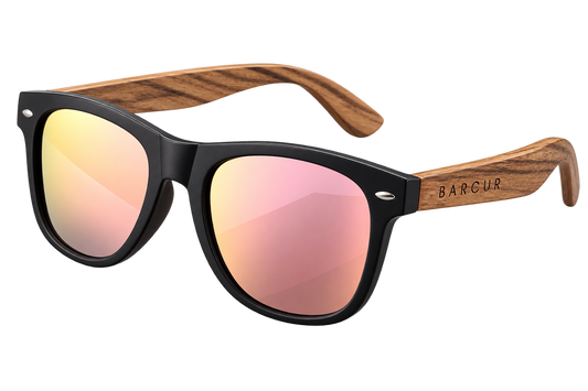 Polarised Rectangle Sunglasses – 7 Colours | Plastic Titanium | CE Certified