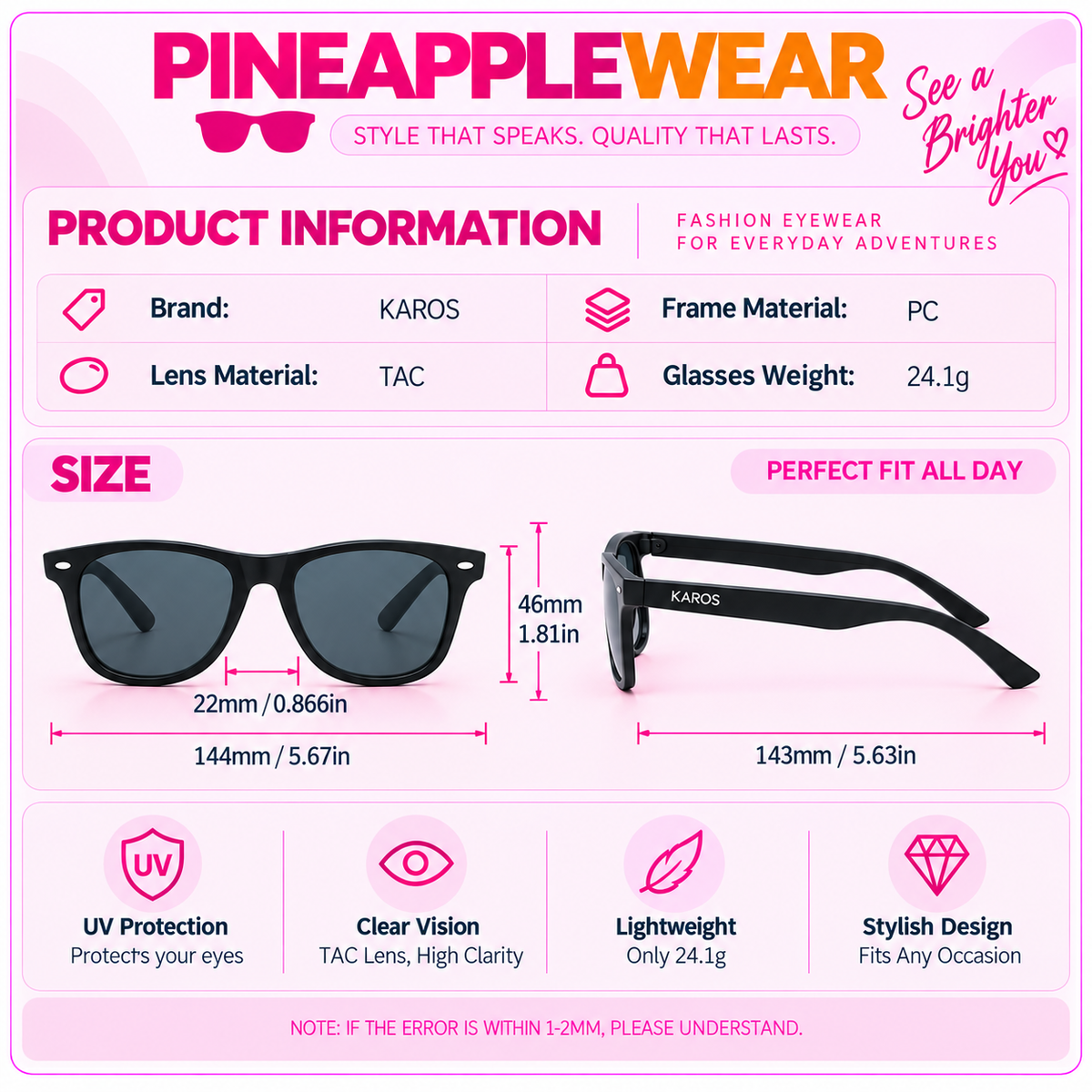 Vintage Sport Sunglasses – 6 Colours | One Size | Polycarbonate