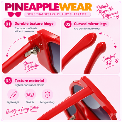 Oversized Round Sunglasses – 6 Colours | One Size | Polycarbonate