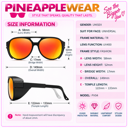 Round Cycling Sunglasses – 6 Colours | One Size | TR-90