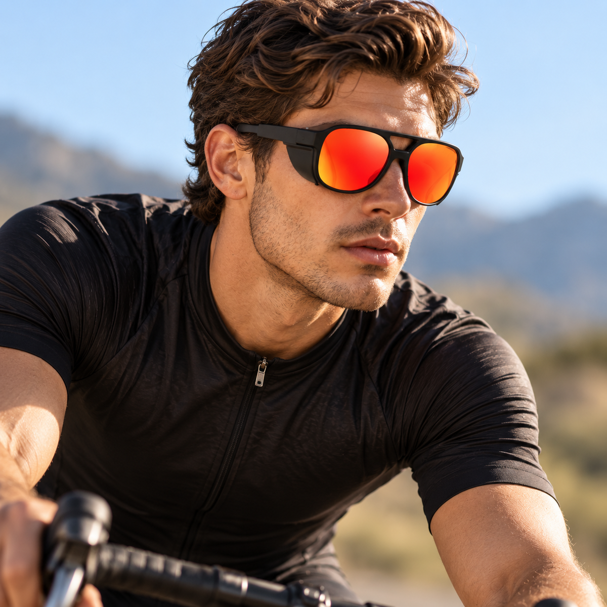 Round Cycling Sunglasses – 6 Colours | One Size | TR-90