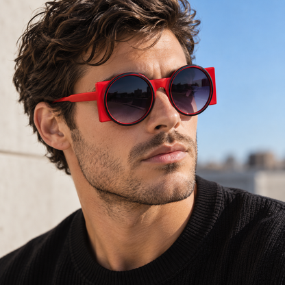 Oversized Round Sunglasses – 6 Colours | One Size | Polycarbonate