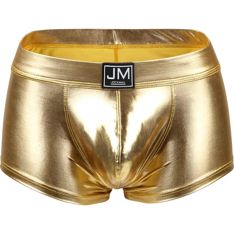 Faux Leather Party Short – 4 Colours | M–XL | Faux Leather & Synthetic