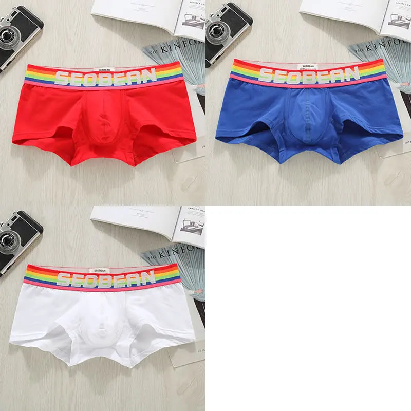 Cotton Boxer Shorts 3-Pack – 6 Colours | M–2XL | Cotton & Elastane