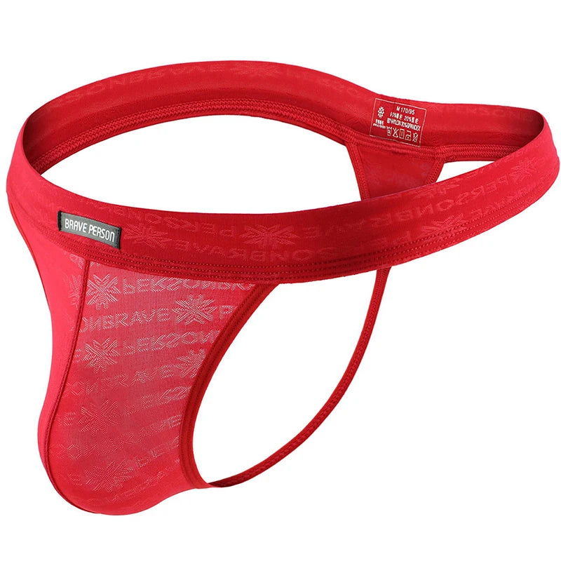 Sheer Mesh Thong – 4 Colours | S–XL | Nylon