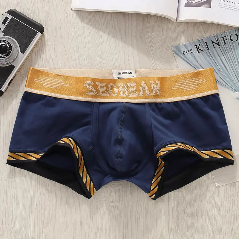 Cotton Sport Boxer Shorts – 5 Colours | M–2XL | Cotton & Elastane
