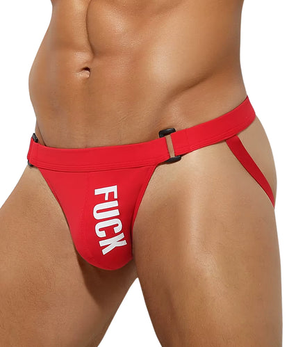 Metal Buckle Jockstrap – 7 Colours | S–2XL | Cotton & Lycra