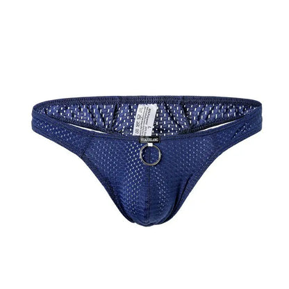 Low-Rise Bulge Pouch Thong – 8 Colours | M–2XL | Nylon & Lycra