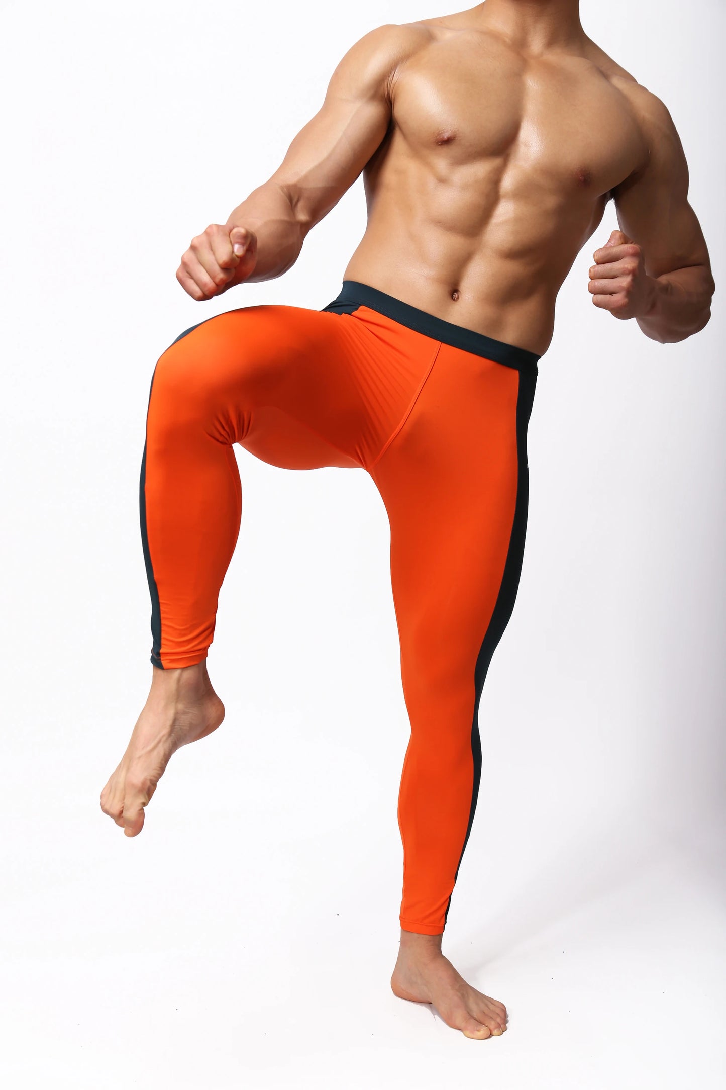 Compression Long Tights – 4 Colours | S–L | Nylon & Lycra