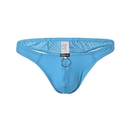 Low-Rise Bulge Pouch Thong – 8 Colours | M–2XL | Nylon & Lycra