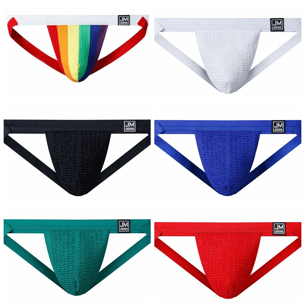 Supportive Pouch Jockstrap – 6 Colours | M–XL | Cotton & Lycra