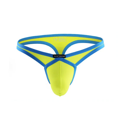 Backless Bulge Pouch Thong – 5 Colours | S–XL | Nylon & Lycra