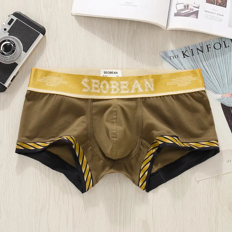 Cotton Sport Boxer Shorts – 5 Colours | M–2XL | Cotton & Elastane