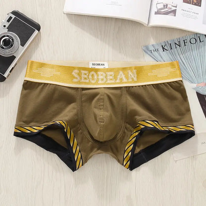 Cotton Sport Boxer Shorts – 5 Colours | M–2XL | Cotton & Elastane