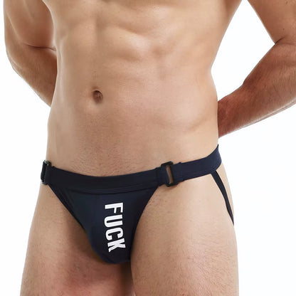 Metal Buckle Jockstrap – 7 Colours | S–2XL | Cotton & Lycra