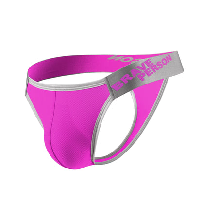 Men's Printed String Thong – 6 Colours | S–XL | Nylon & Lycra